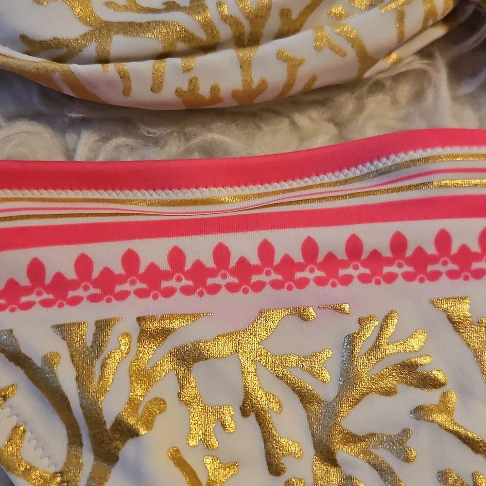 2011 Vintage Victorias Secret Tropical Print Bikini Set
